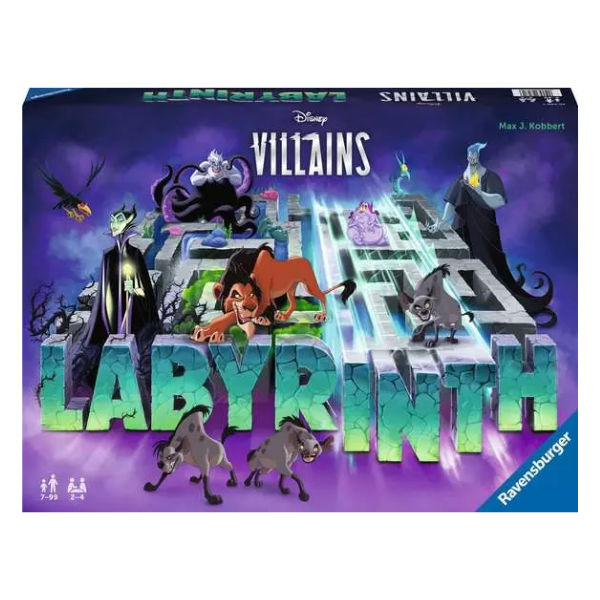 Family Game Disney Villains Labyrinth