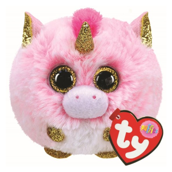 Ty Puffies Beanie Balls Fantasia Unicorn