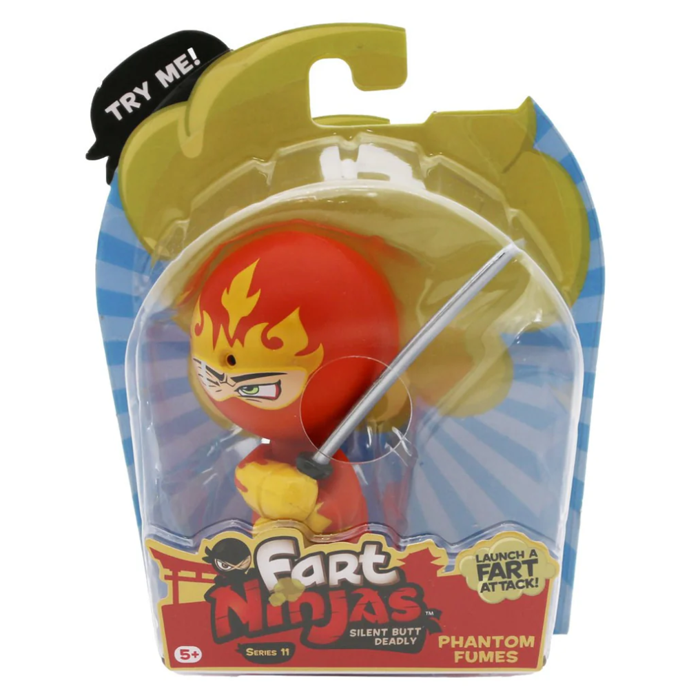 Fart Ninja Warrior Series 11 Action Figure Phantom Fumes