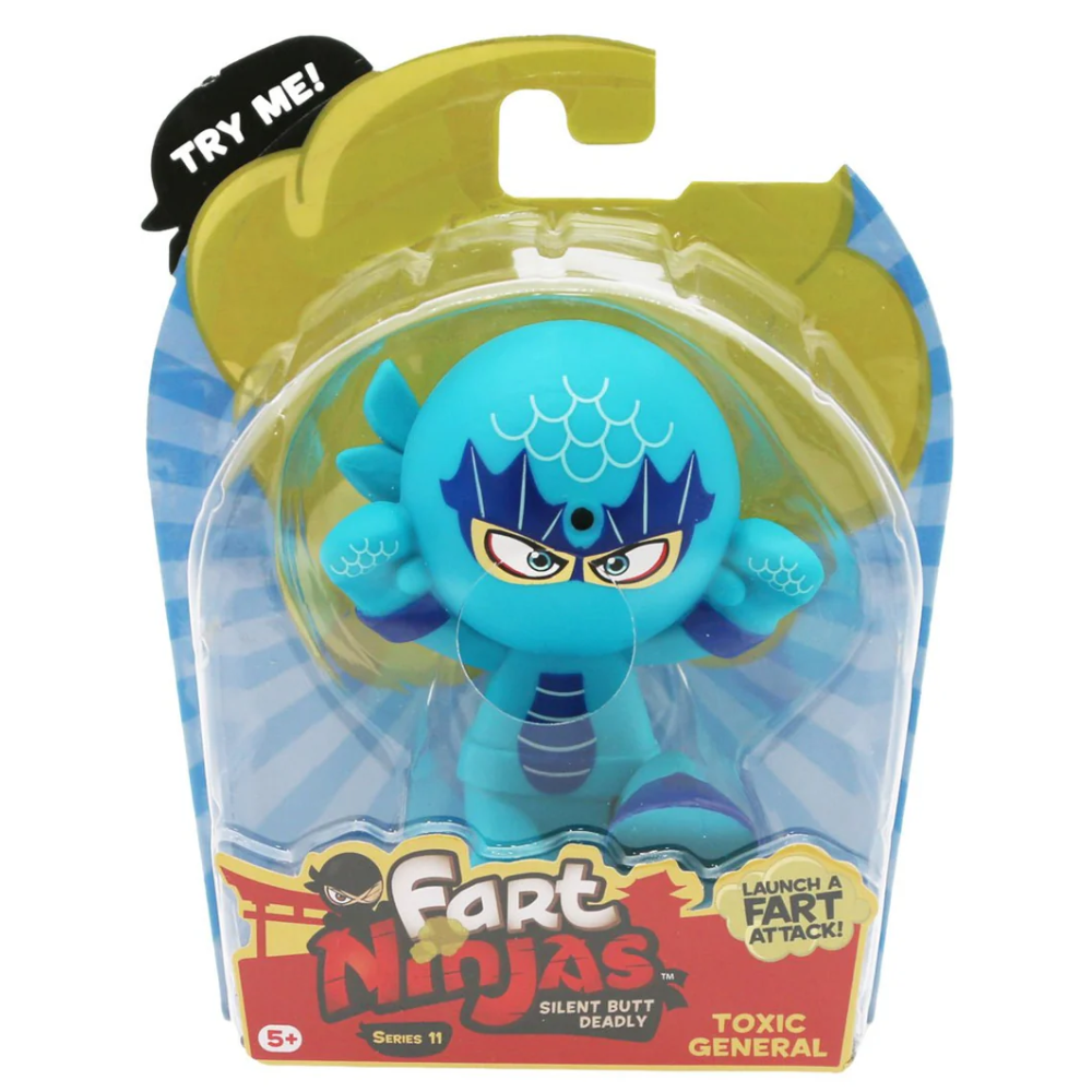 Fart Ninja Warrior Series 11 Action Figure Toxic General