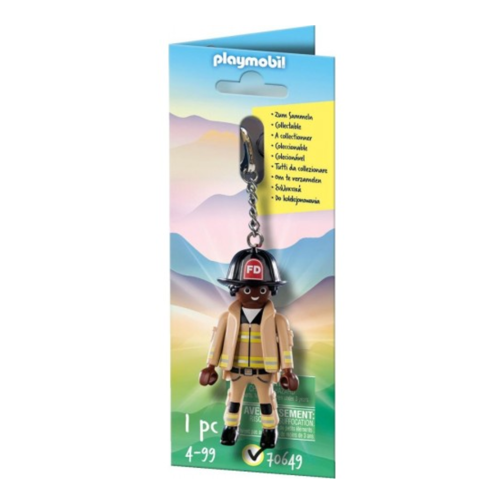 Playmobil 70649 Firefighter Keychain