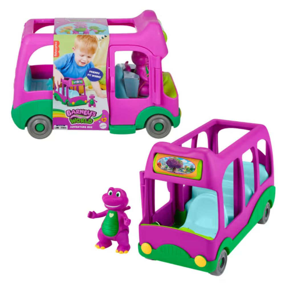 Fisher-Price Barney's World Adventure Bus