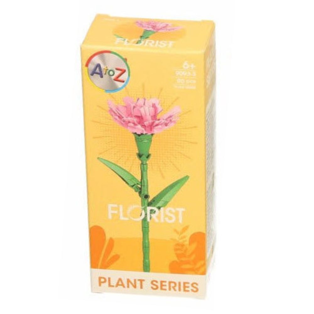 Florist Plant Series 9093-3 Carnation Flower Building Blocks
