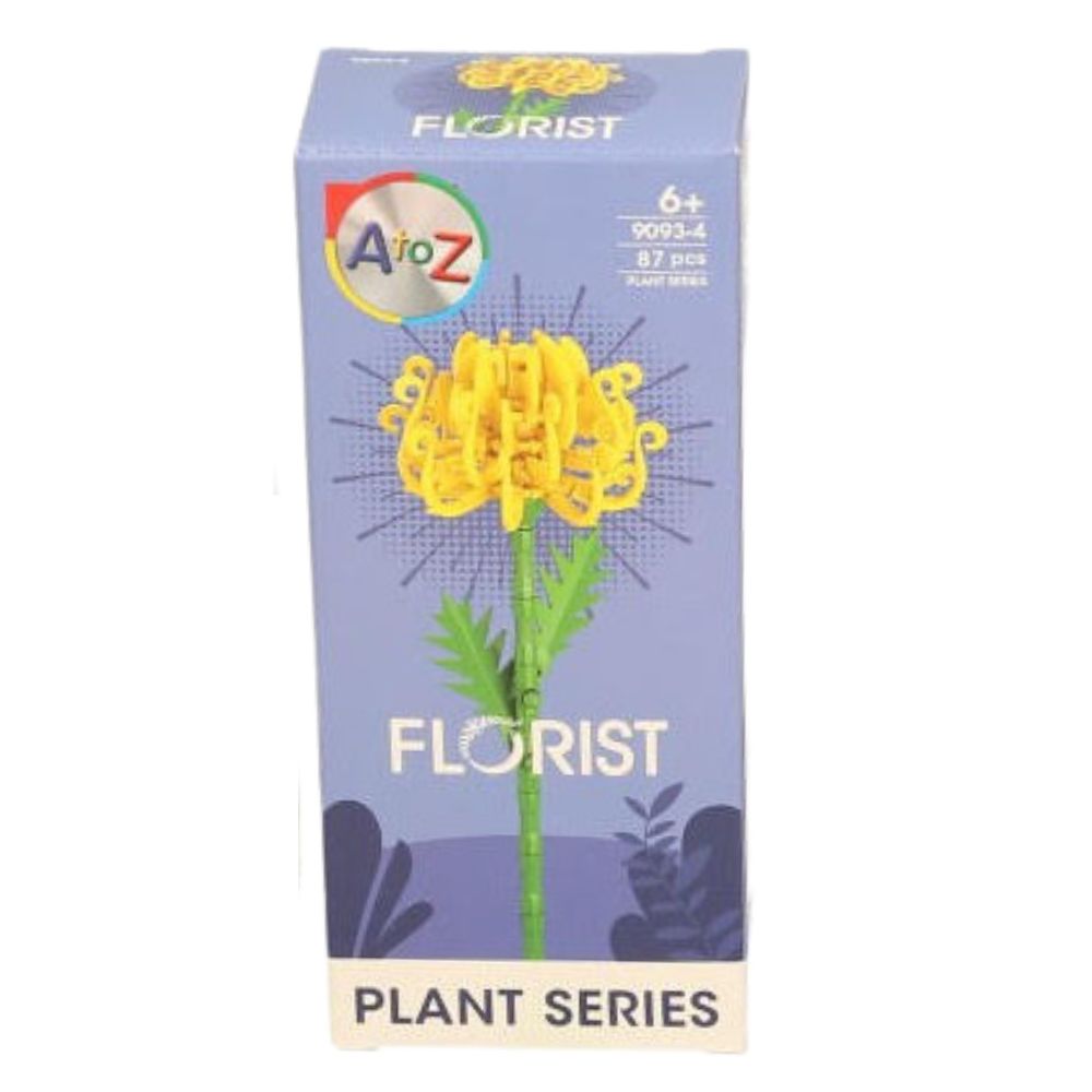 Florist Plant Series 9093-4 Chrysanthemum Flower Building Blocks