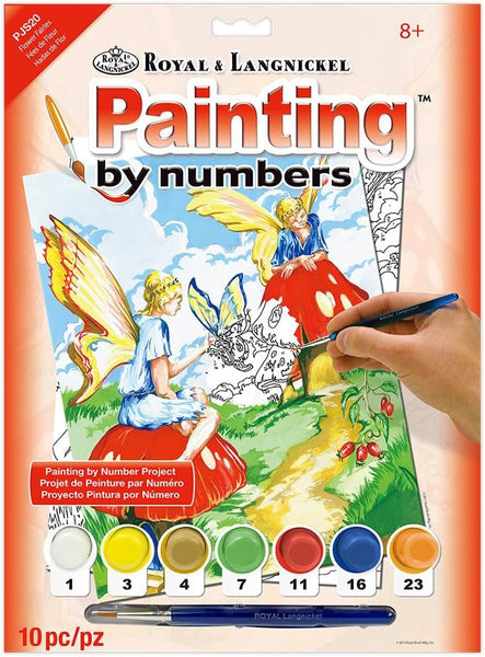 Painting By Numbers - Flower Fairies