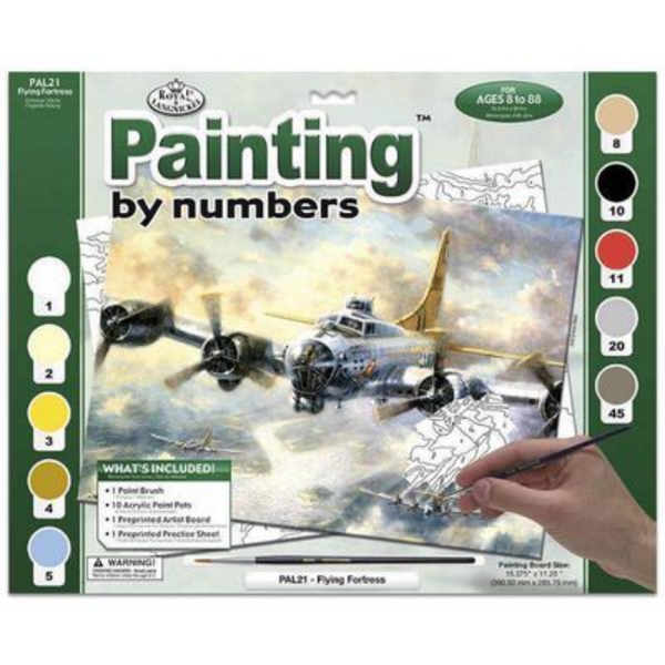 Painting by Numbers - Flying Fortress