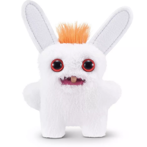 Fuggler 3.9" Rabid Rabbit White Stuffed Animal