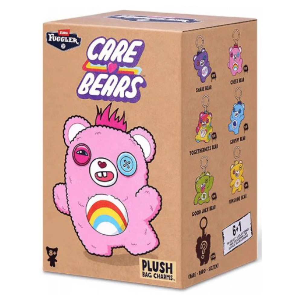 Fuggler Care Bears Plush Keyring 5-Inch Mystery Pack