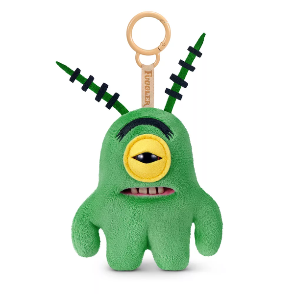Fuggler Keyring Charms SpongeBob Sheldon Plankton Figure