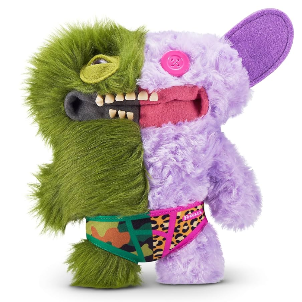 ZURU Fuggler Misfit Monsters ぬいぐるみ 海外購入 Fuggler Misfit Monsters Captain-Undergrin Soft Toy by ZURU