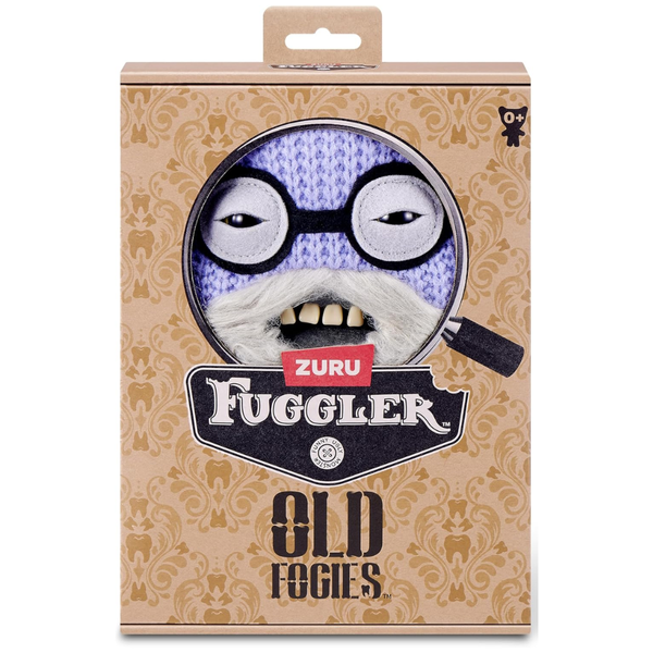 Fuggler Old Fogies 9-Inch Plush Toy (Mr Needles) by ZURU