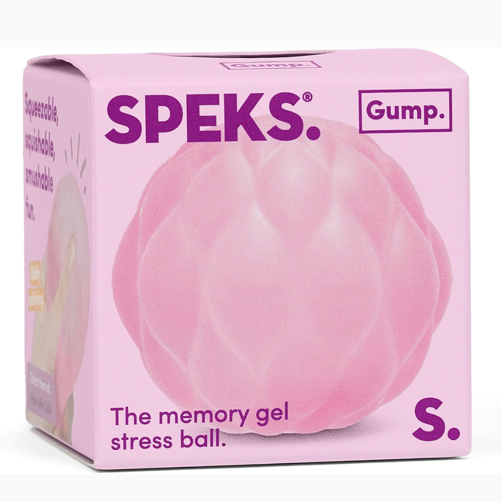 SPEKS Gump Surface Gel-Filled Stress Ball Moon Jelly