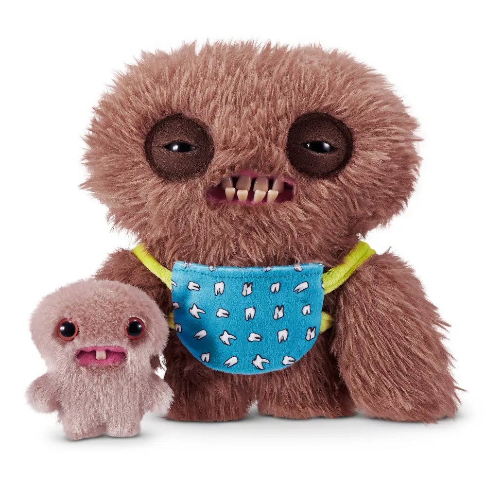 Fuggler Squidge Brown Long Pile Mini Rascals