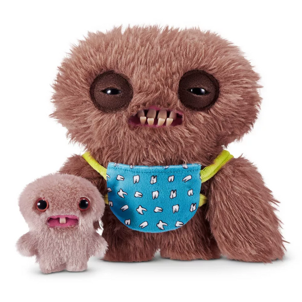 Fuggler Squidge Brown Long Pile Mini Rascals