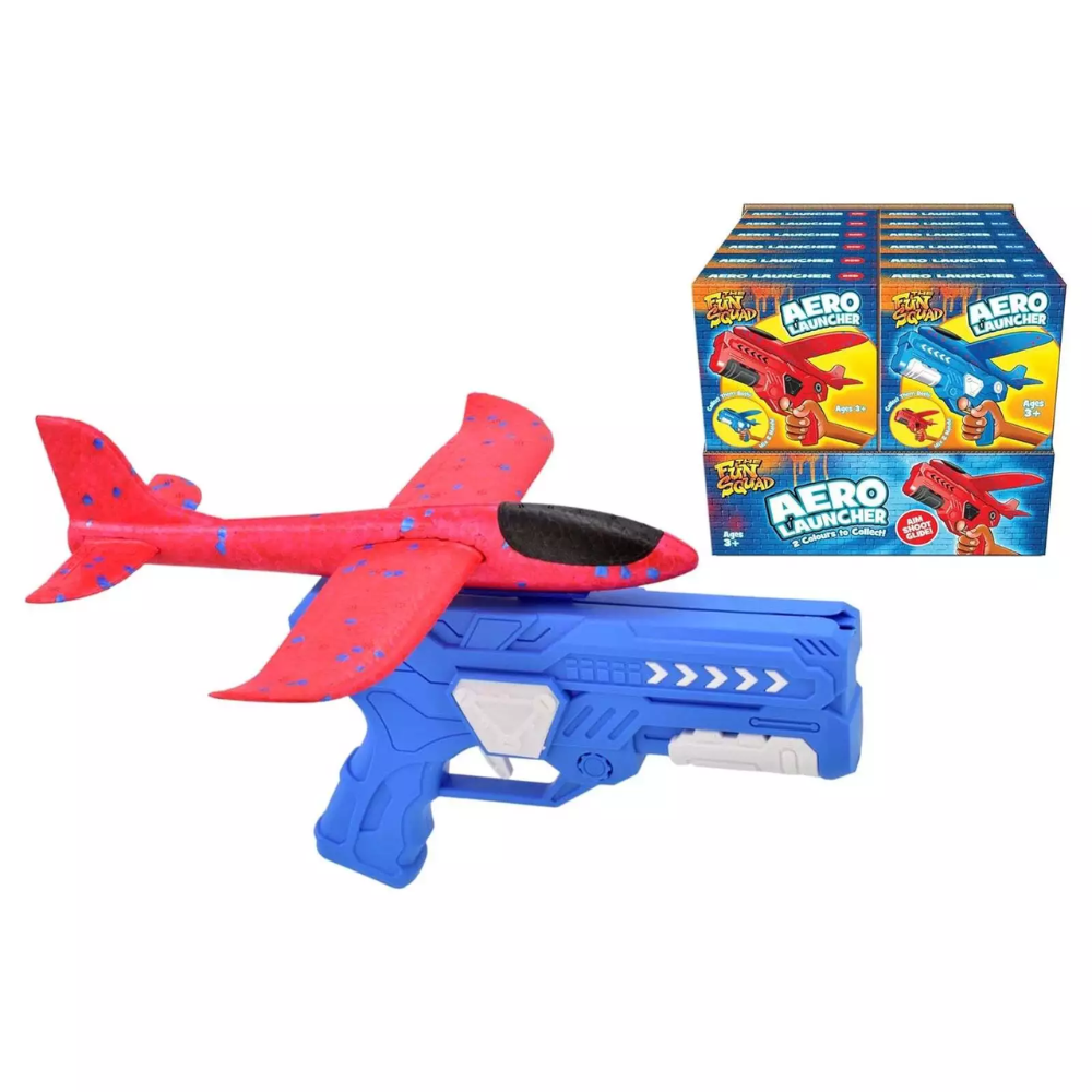 Fun Squad Aeroplane Launcher Assorted