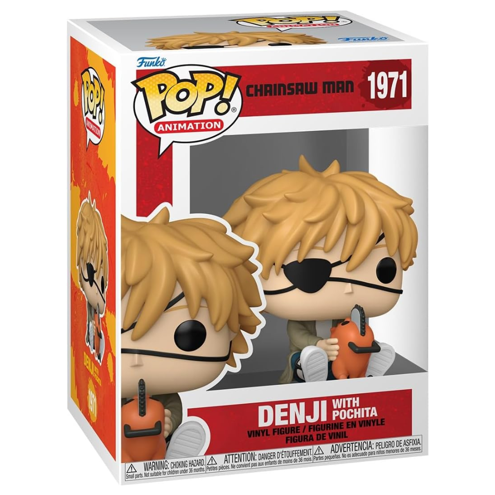 Funko POP! Animation Chainsaw Man Denji & Pochita 1971