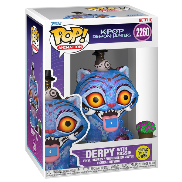 Funko Pop Animation KPop Demon Hunters Derpy with Sussie