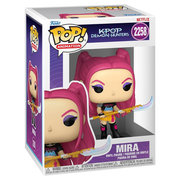Funko Pop Animation KPop Demon Hunters Mira Collectable Vinyl Figure