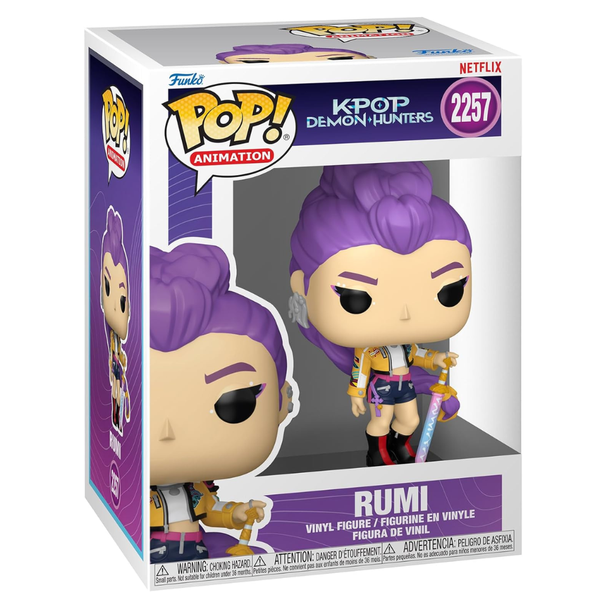 Funko Pop Animation KPop Demon Hunters Rumi Collectable Vinyl Figure