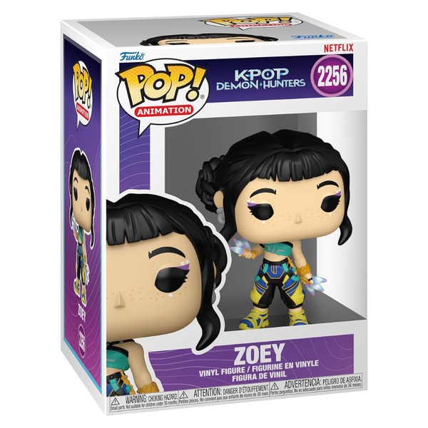 Funko Pop Animation KPop Demon Hunters Zoey Collectable Vinyl Figure
