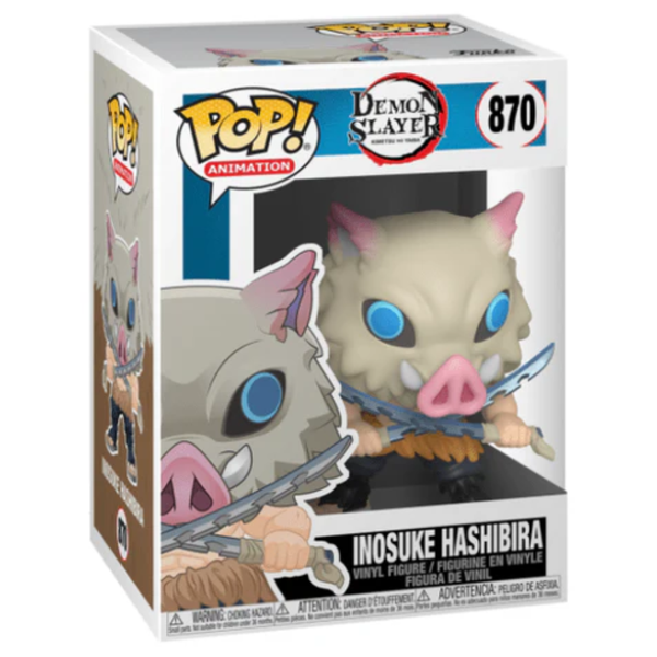 Funko Pop Vinyl  Demon Slayer Inosuke Hashibira 870