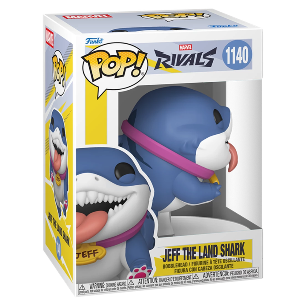 Funko Pop Vinyl Jeff The Land Shark 1140 Marvel Rivals