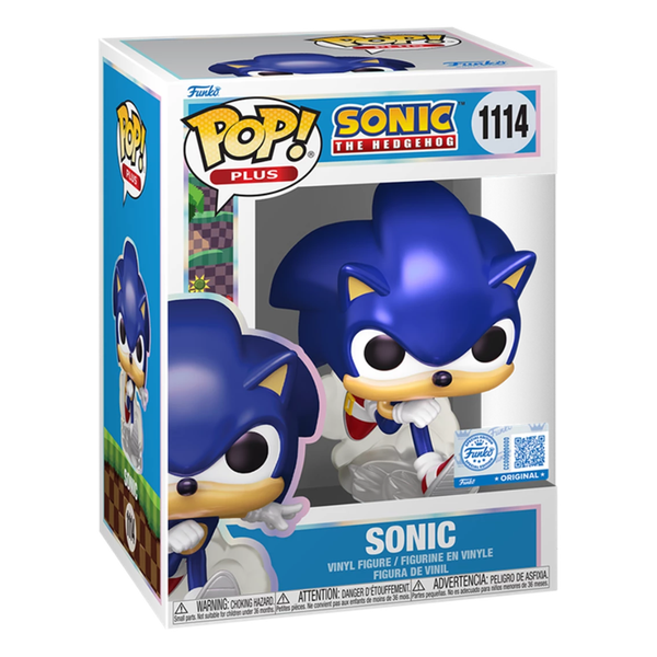 Funko Pop Vinyl Pearlescent Sonic 1114 Sonic The Hedgehog Limited Edition