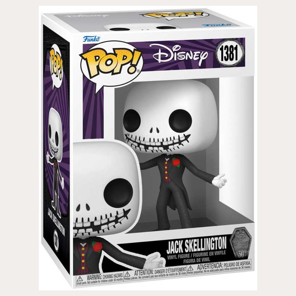 Funko Pop! Jack Skellington in Formal Suit Nightmare Before Christmas 1381