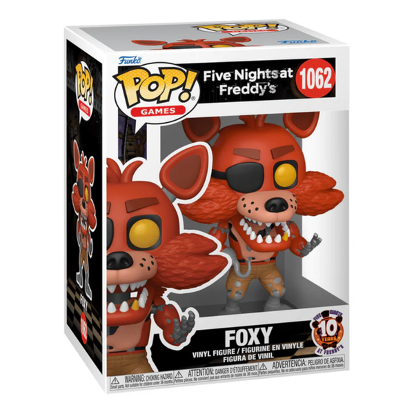 Funko Pop! Vinyl - FNAF 10th Ann - Foxy Collectible Figure