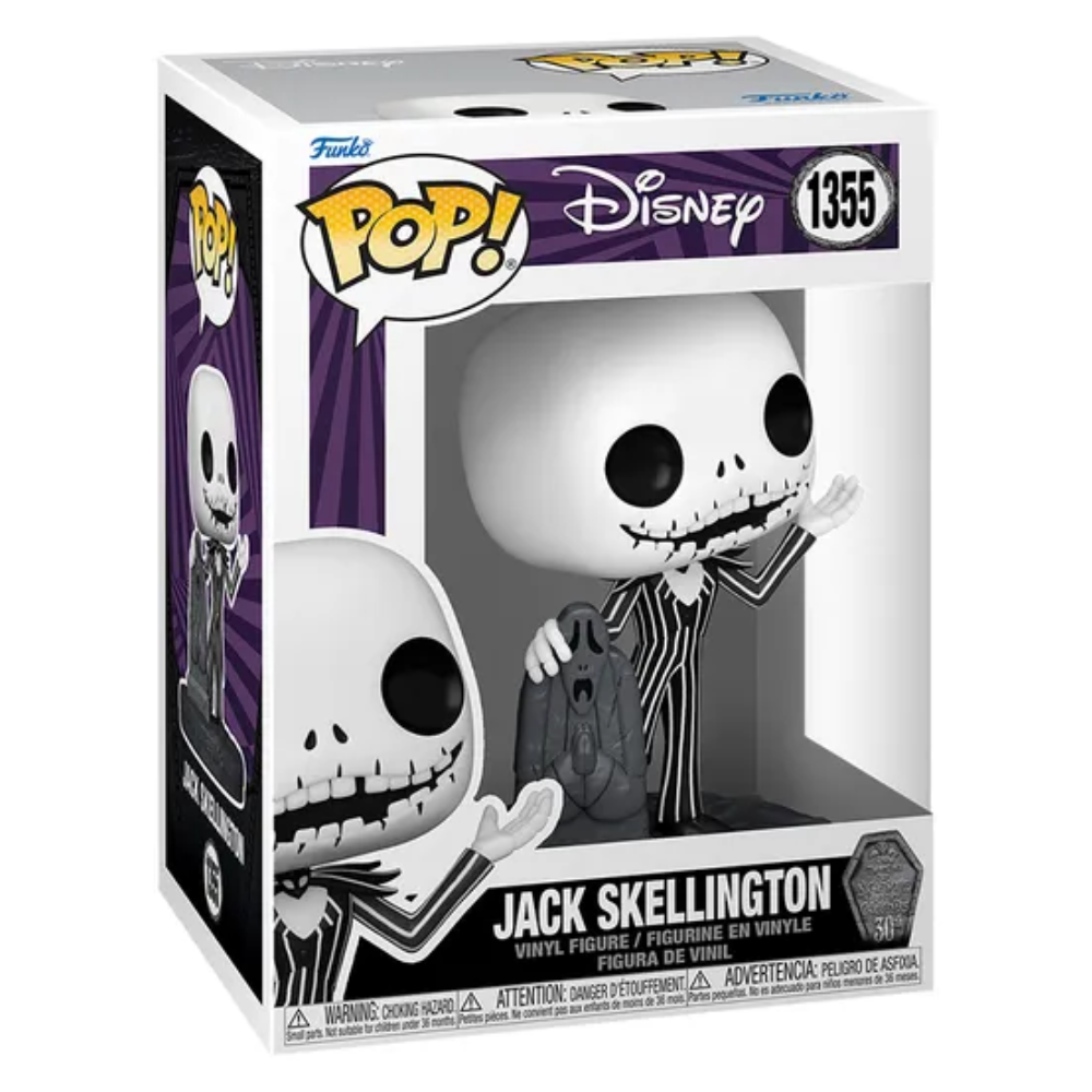 Funko Pop! Vinyl Nightmare Before Christmas Jack with Gravestone Figure