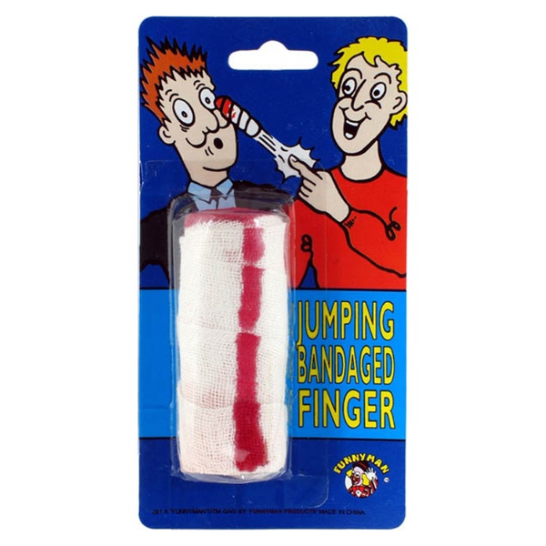 Jumping Bandaged Finger