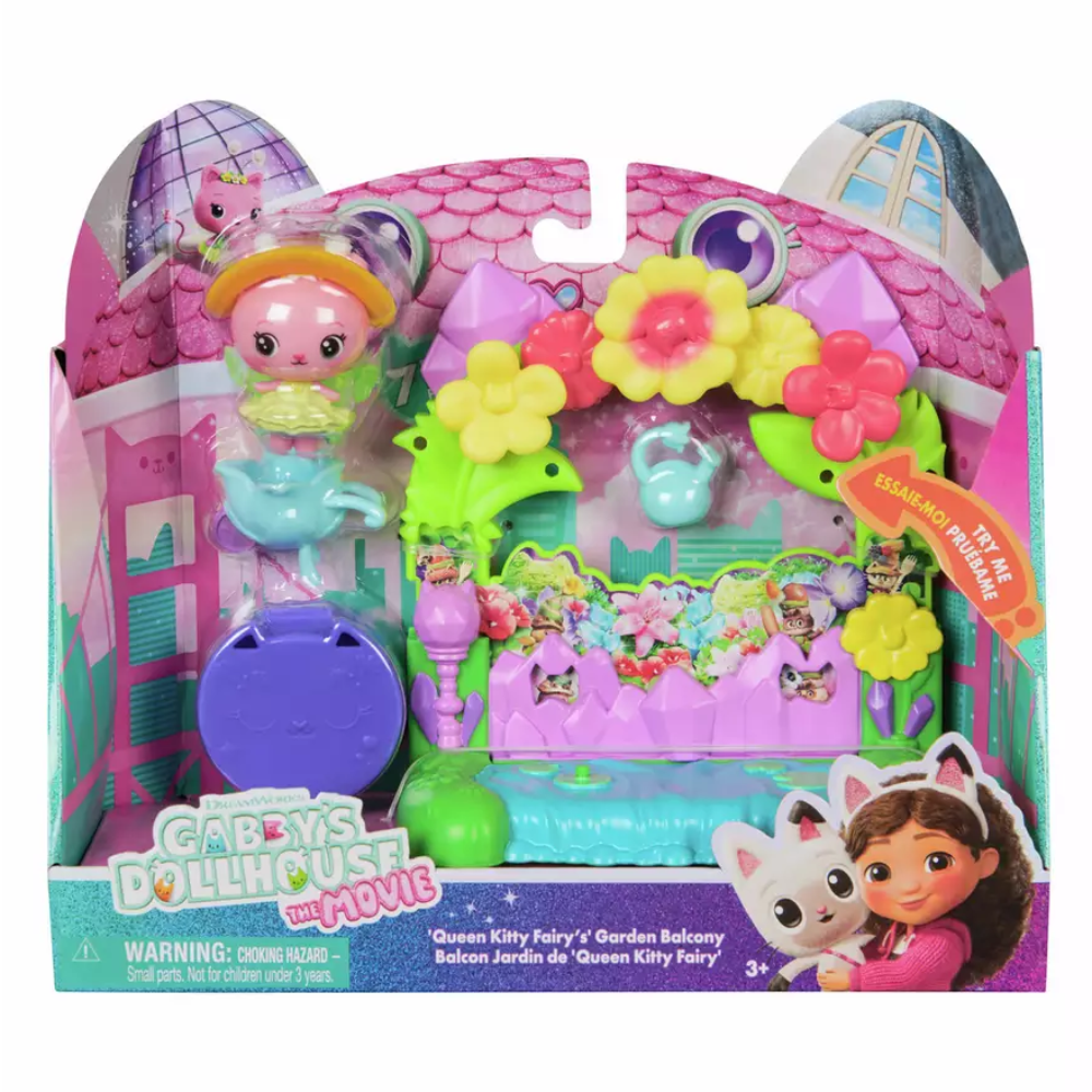 Gabby's Dollhouse The Movie Balcony Pack Garden