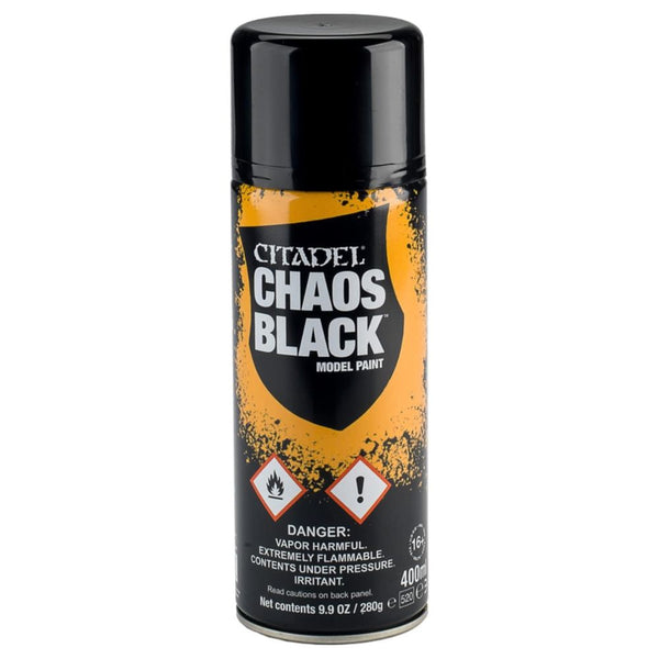 Games Workshop Citadel Chaos Black Spray