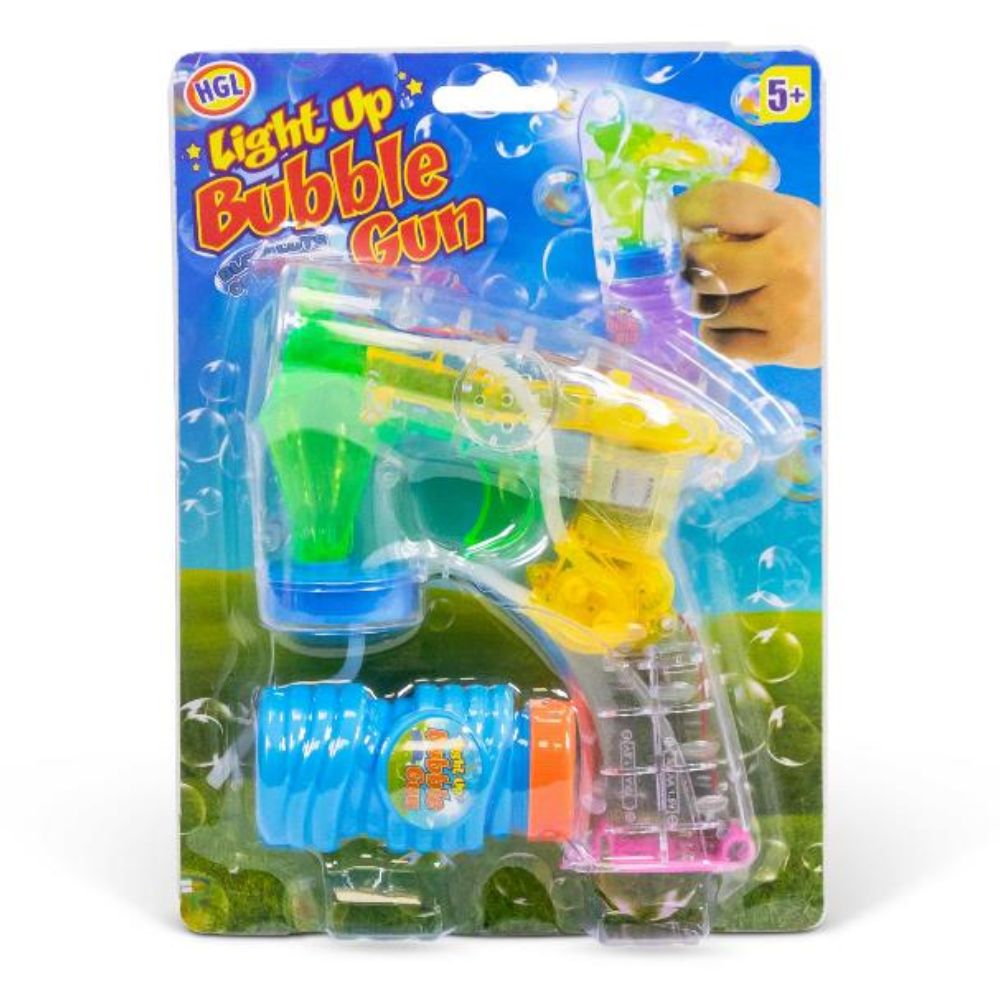 HGL Light Up Bubble Gun