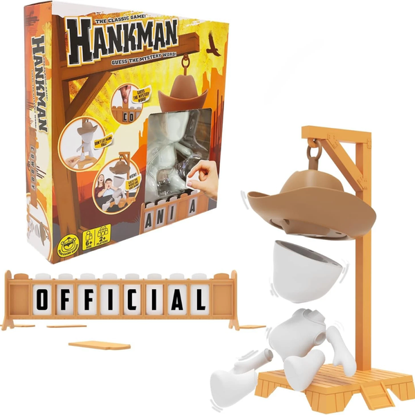 Hankman The Official Guess, The Hangman Mystery Word Game