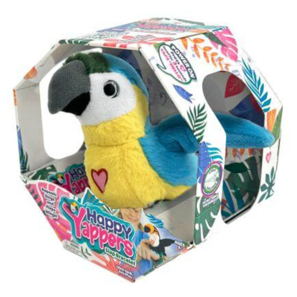Happy Yappers Blue Parrot