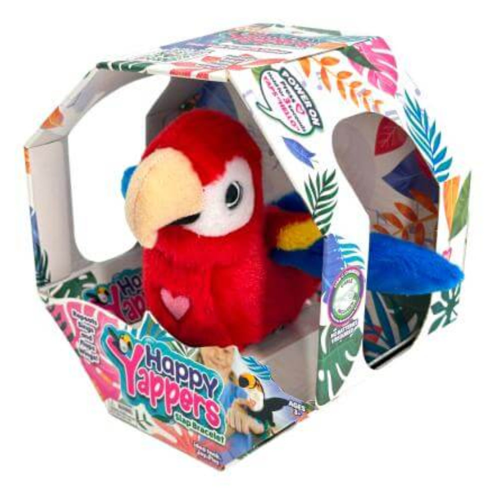 Happy Yappers Red Parrot