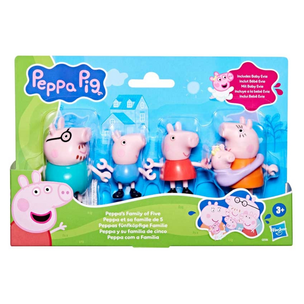 Hasbro Peppa Pig - Peppa's Family Of Five Figure Pack