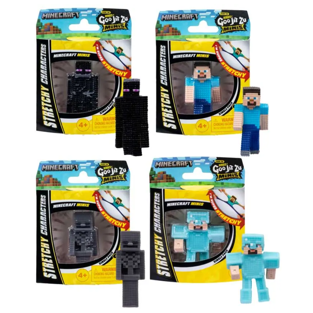 Heroes Of Goo Jit Zu Minecraft Minis Assorted (One Sent Randomly)