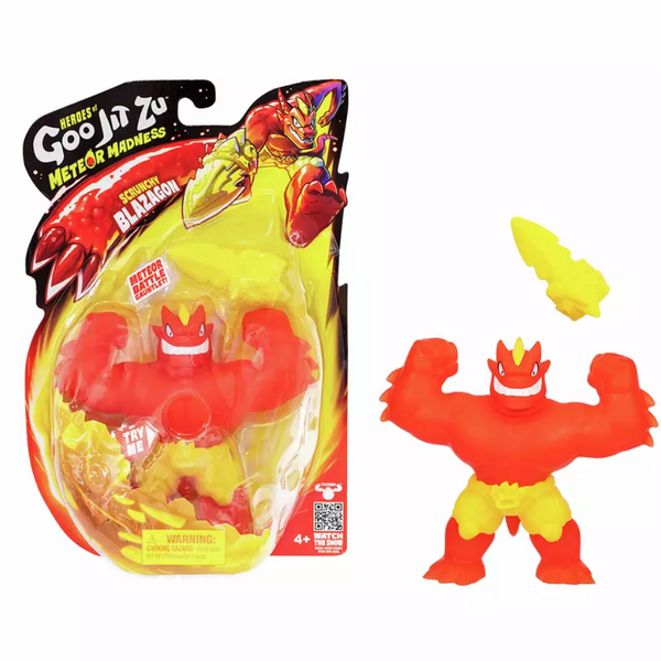 Heroes of Goo Jit Zu Meteor Madness Blazagon Figure