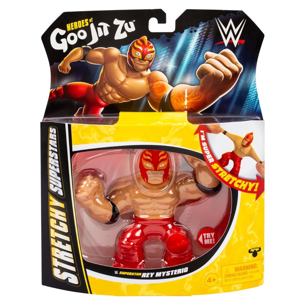 Heroes of Goo Jit Zu WWE Stretchy Superstar Rey Mysterio