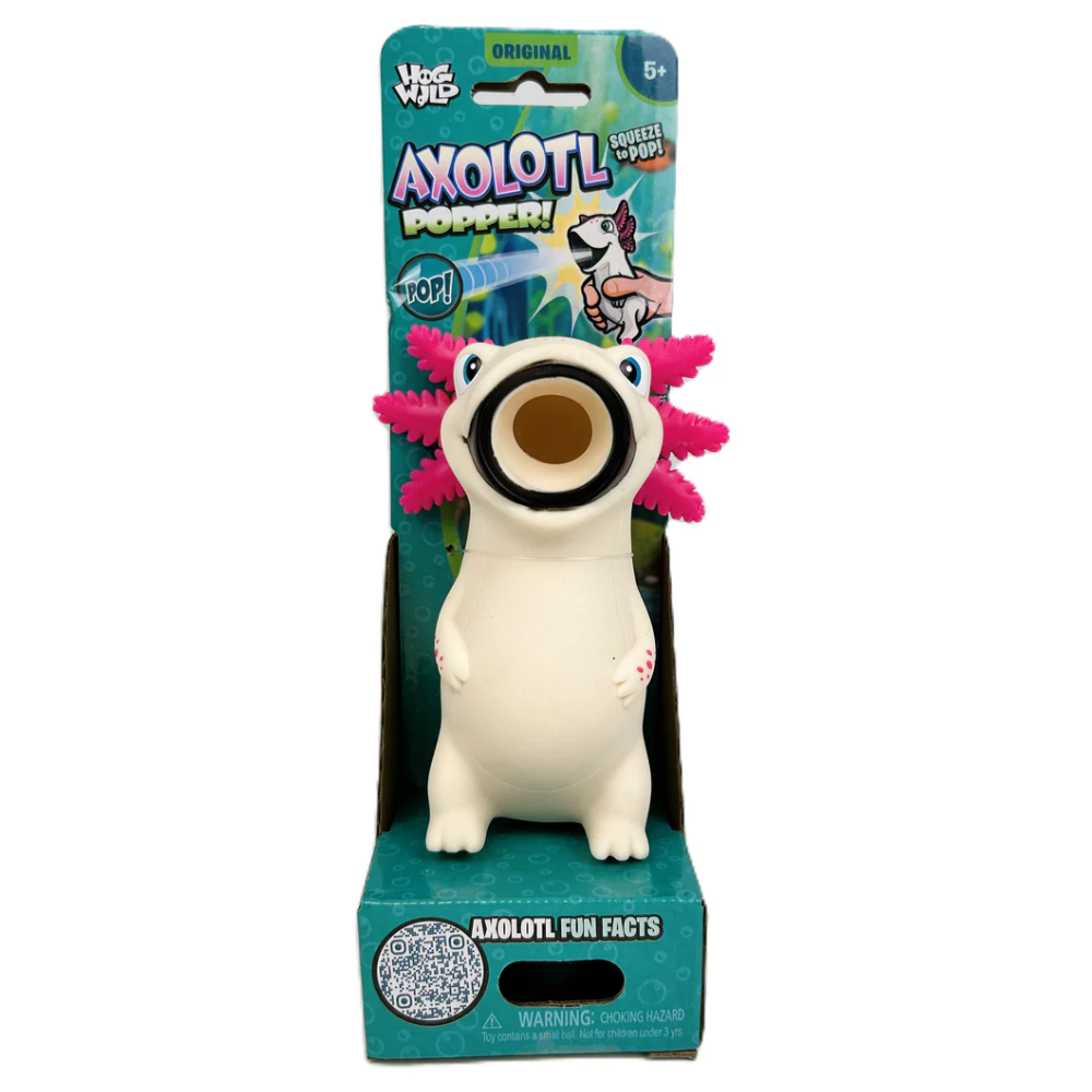 Hog Wild Axolotl Ball Popper Toy