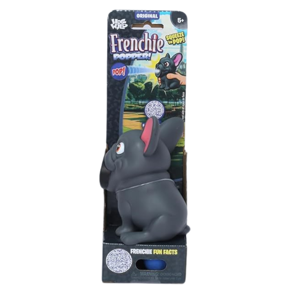 Hog Wild Frenchie Dog Popper Toy