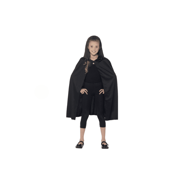 Hooded Cape, Black