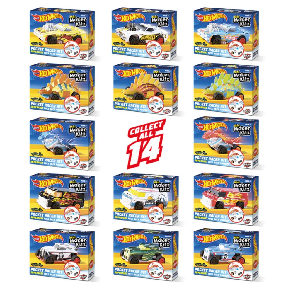 Hot Wheels Mini Maker Kitz Assorted