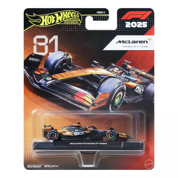Hot Wheels F1 Collectable Oscar Piastri Styled Toy Car