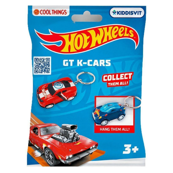 Hot Wheels GT Cars Keychain Blind Pack Single Pack - Assorted