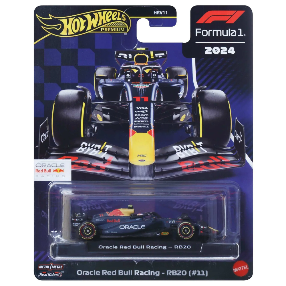 Hot Wheels Premium F1 Die-Cast Race Car Oracle Red Bull Racing