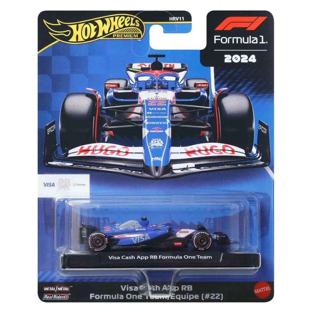 Hot Wheels F1 Series: Visa Cash App RB Formula One Team VCARB 01 Car #22