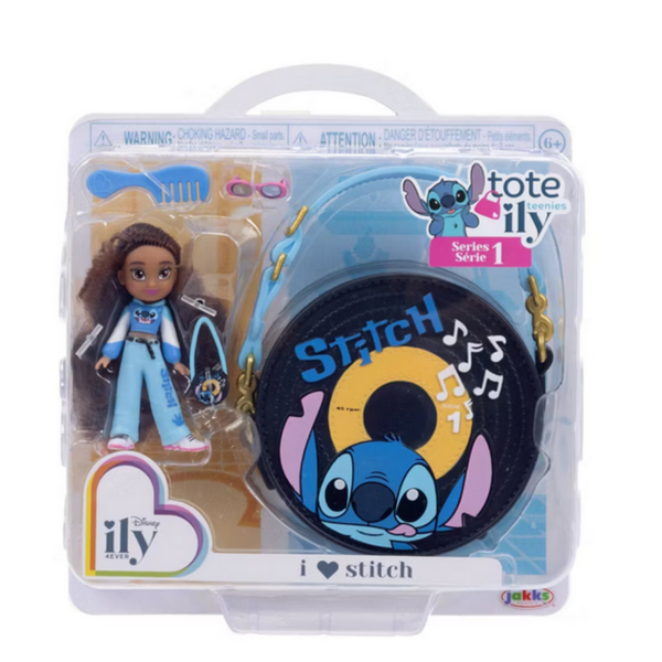 Disney ILY 4ever 2.25" Tote-ily Teenies Stitch Inspired Doll Series 1